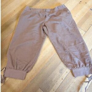 Tan Cream capri pants